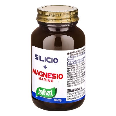 SILICIO + MAGNESIO MARINO 60 CAPSULE 28 G - Farmapre
