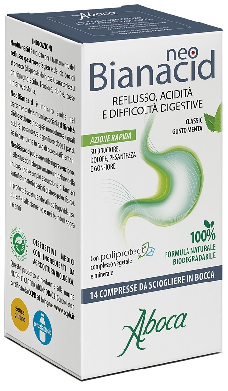 NEOBIANACID 14 COMPRESSE MASTICABILI - Farmapre