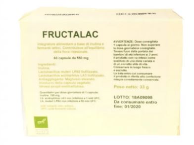 FRUCTALAC 60 CAPSULE - Farmapre