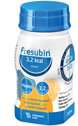 FRESUBIN 3,2KCAL DRINK VANIGLIA CARAMELLO 4 X 125 ML - Farmapre