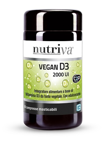 NUTRIVA VEGAN D3 60 COMPRESSE 2000 UI - Farmapre