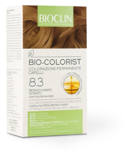 BIOCLIN BIO COLORIST 8,3 BIONDO CHIARO DORATO - Farmapre