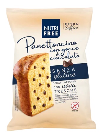 NUTRIFREE PANETTONCINO GOCCE DI CIOCCOLATO 100 G - Farmapre