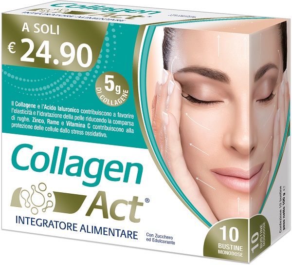 COLLAGEN ACT 10 BUSTINE MONODOSE - Farmapre