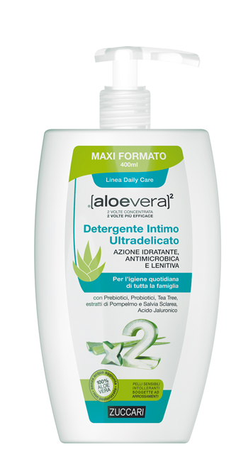 ALOEVERA2 DETERGENTE INTIMO ULTRADELICATO 400 ML - Farmapre