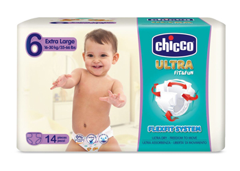 CHICCO PANNOLINO ULTRA XL 14 PEZZI - Farmapre