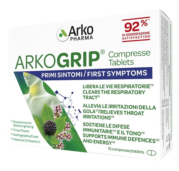 ARKOGRIP 15 COMPRESSE - Farmapre
