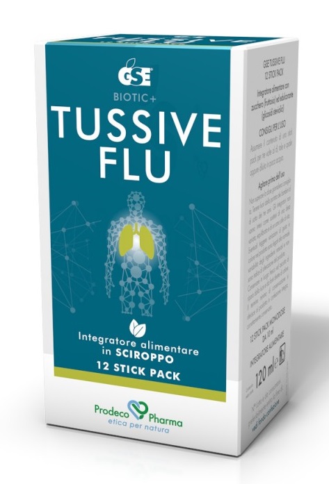GSE TUSSIVE FLU 12 STICKPACK - Farmapre