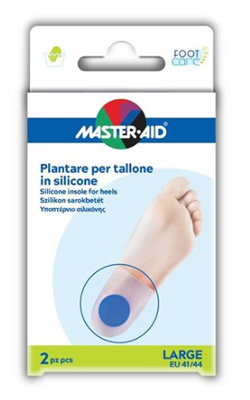 TALLONIERA IN DUE TIPOLOGIE DI SILICONE MASTER-AID FOOTCARE LARGE 2 PEZZI F4 - Farmapre