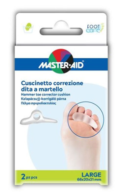 CORRETTORE DITA A MARTELLO MASTER-AID FOOTCARE LARGE 2 PEZZI C13 - Farmapre