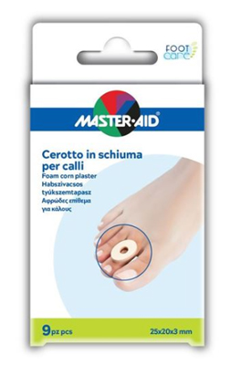 CEROTTO CALLI MASTER-AID FOOTCARE IN SCHIUMA PU 3 MM 9 PEZZI B9 - Farmapre