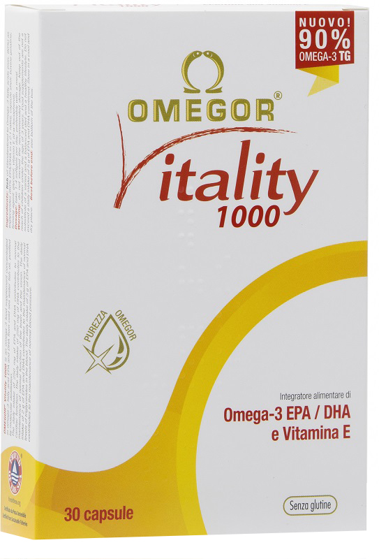 OMEGOR VITALITY 1000 30 CAPSULE MOLLI - Farmapre