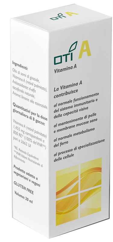 OTI A VITAMINA A GOCCE 20 ML - Farmapre