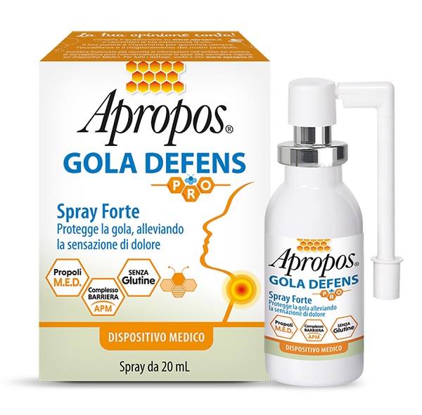 APROPOS GOLA DEFENS PRO SPRAY NO ALCOL 20 ML - Farmapre