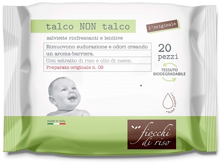 FIOCCHI DI RISO SALVIETTE TALCO NON TALCO - Farmapre