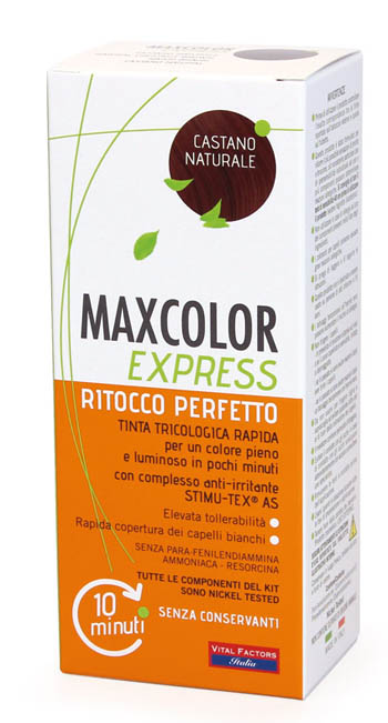 MAXCOLOR EXPRESS CASTANO NATURALE 80 ML - Farmapre