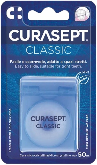CURASEPT FLOSS CLASSIC CERATO CLOREXIDINA - Farmapre