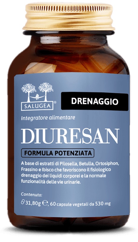 SALUGEA DIURESAN FORMULA POTENZIATA 60 CAPSULE - Farmapre