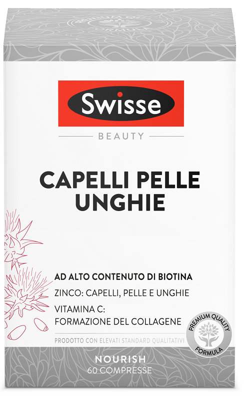 SWISSE CAPELLI PELLE UNGHIE 60 COMPRESSE - Farmapre