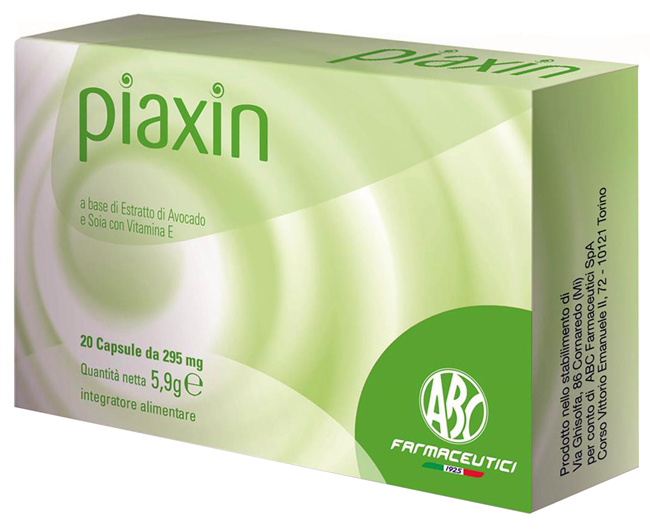 PIAXIN 20 CAPSULE 295 MG - Farmapre