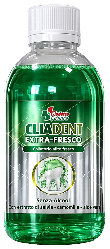 CLIADENT COLLUTORIO ALITO FRESCO ALLE ERBE 500 ML - Farmapre