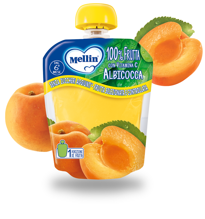 MELLIN POUCH ALBICOCCA 90 G - Farmapre