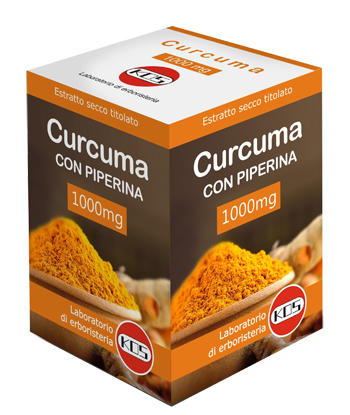 CURCUMA CON PIPERINA 1 G 30 COMPRESSE OVALI - Farmapre