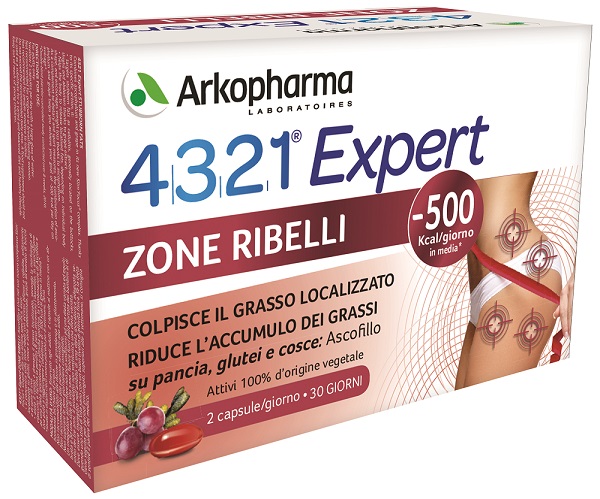 4321 EXPERT ZONE RIBELLI 60 CAPSULE - Farmapre