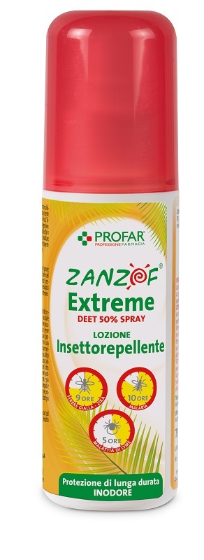 ZANZOF JUNGLE EXTREME SPRAY DEET 50% 75 ML PROFAR - Farmapre