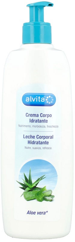 ALVITA CREMA CORPO IDRATANTE ALOE VERA 400 ML - Farmapre