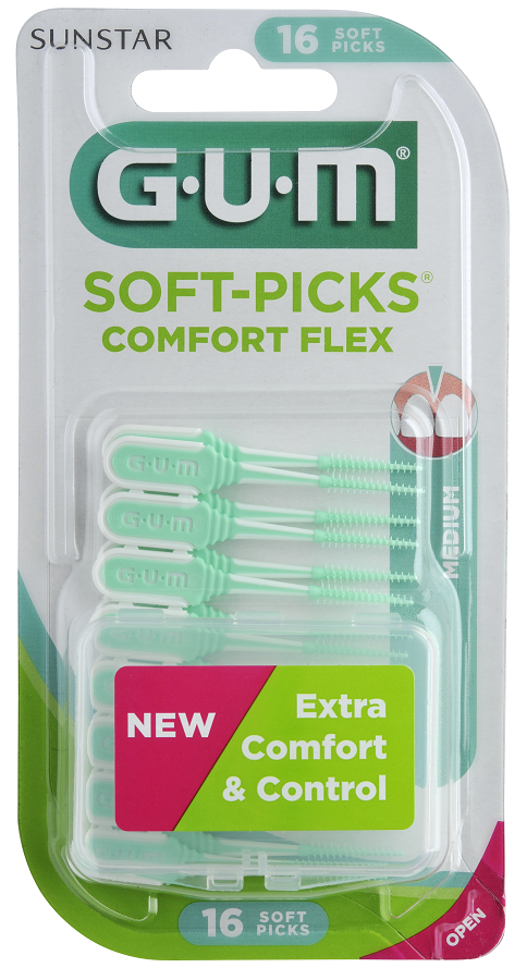 GUM SOFT PICK COMFORT FLEX SCOVOLINO INTERDENTALE 40 PEZZI - Farmapre