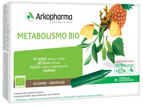 ARKOFLUIDI METABOLISMO BIO 20 FIALE - Farmapre