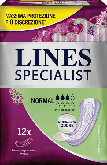 LINES SPECIALIST PANNOLONE NORMAL FARMA 12 PEZZI - Farmapre