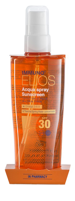 IMMUNO ELIOS ACQUA SPRAY SOLARE BIFASICO SPF30 200 ML - Farmapre