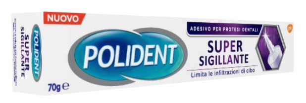 POLIDENT SUPER TENUTA+SIGILLANTE ADESIVO PROTESI DENTALE 70 G - Farmapre
