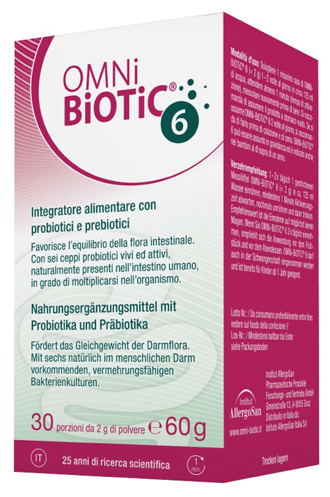 OMNI BIOTIC 6 BARATTOLO 60 G - Farmapre