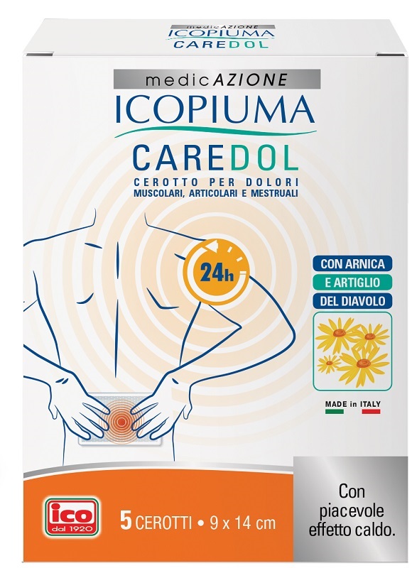 ICOPIUMA CAREDOL CEROTTO DOL RETTANGOLARE 5 PEZZI - Farmapre