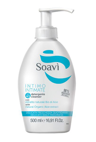 SOAVI INTIMO DELICATO PH4,5 FLACONE CON DISPENSER 500 ML - Farmapre