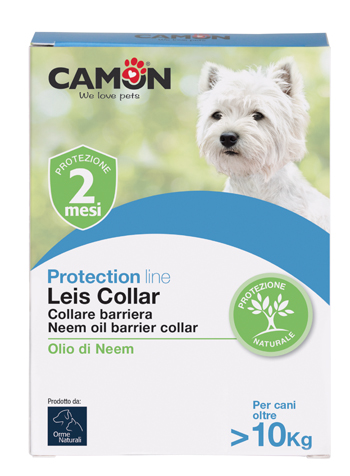 LEIS COLLARE BARRIERA CON OLIO DI NEEM CANE 60 CM L 12 PEZZI - Farmapre