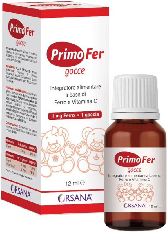 PRIMOFER GOCCE 12 ML - Farmapre