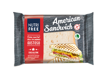 NUTRIFREE AMERICAN SANDWICH 4 PEZZI DA 60 G - Farmapre