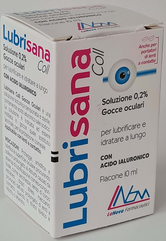 COLLIRIO LUBRISANA FLACONE 10 ML - Farmapre