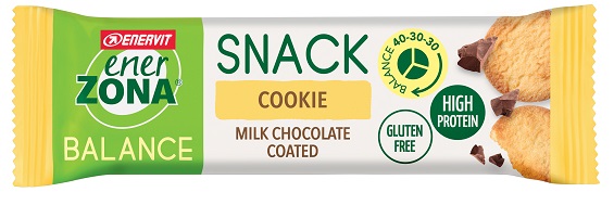 ENERZONA SNACK COOKIE MILK CIOCHOLATE 33 G - Farmapre