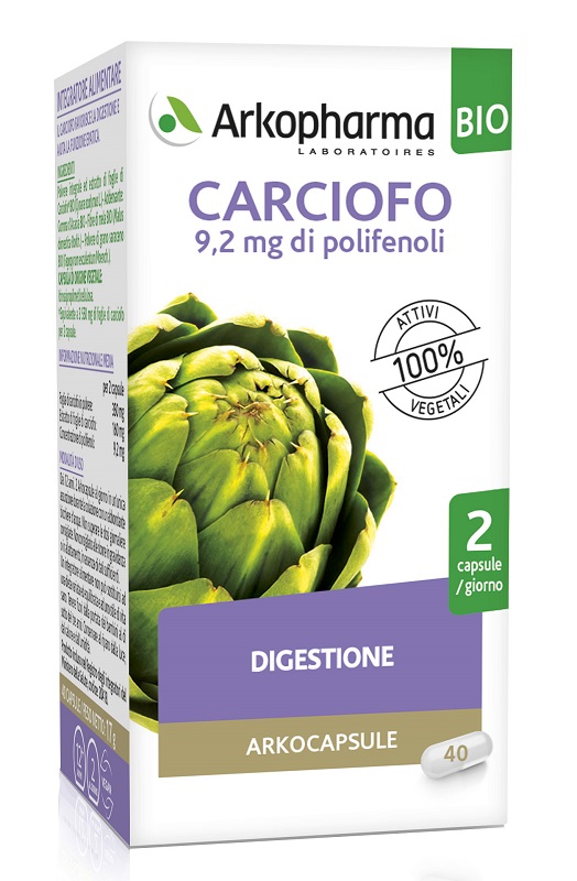 ARKO CAPSULE CARCIOFO BIO 40 CAPSULE - Farmapre
