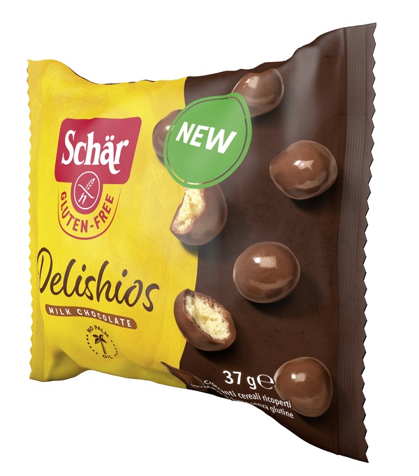 SCHAR DELISHIOS CEREALI RICOPERTI CON CIOCCOLATO AL LATTE 37 G - Farmapre