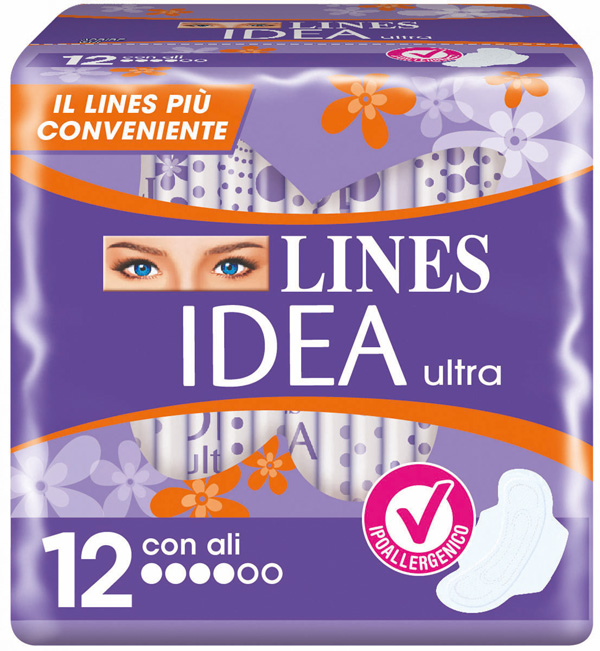 IDEA ULTRA ASSORBENTE GIORNO CON ALI 12 PEZZI - Farmapre