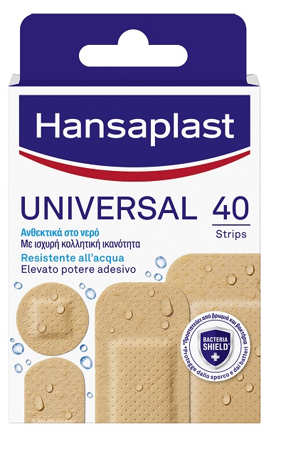 CEROTTO HANSAPLAST UNIVERSAL ASSORTITI 40 PEZZI - Farmapre