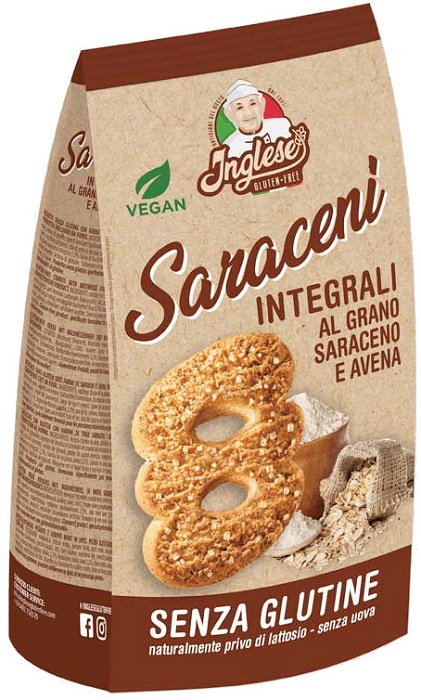 INGLESE BISCOTTI SARACENI ALL'AVENA 300 G - Farmapre