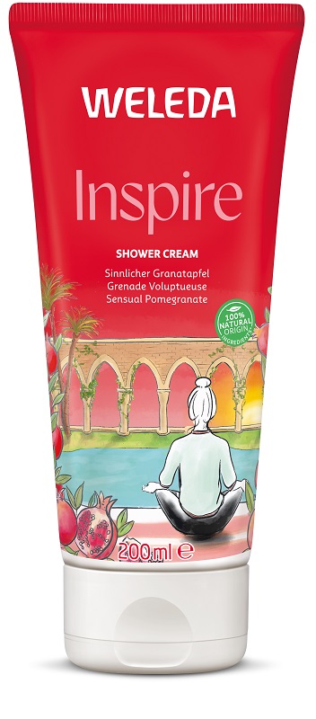 WELEDA INSPIRE DOCCIA CREMOSA MELOGRANO 200 ML - Farmapre
