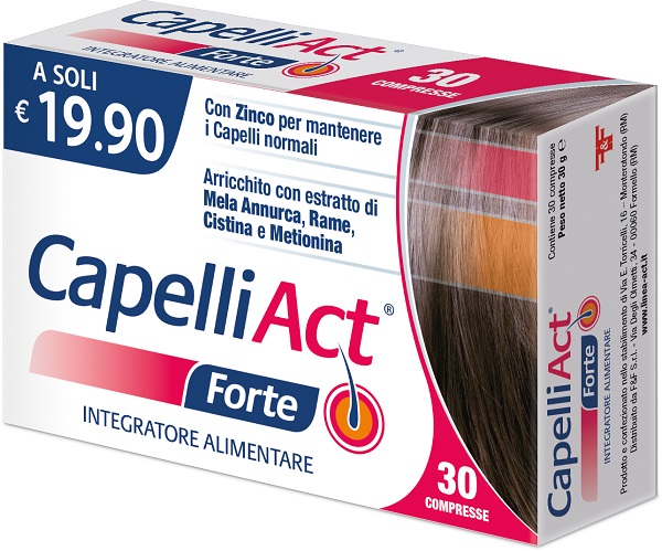 CAPELLI ACT FORTE 30 COMPRESSE - Farmapre